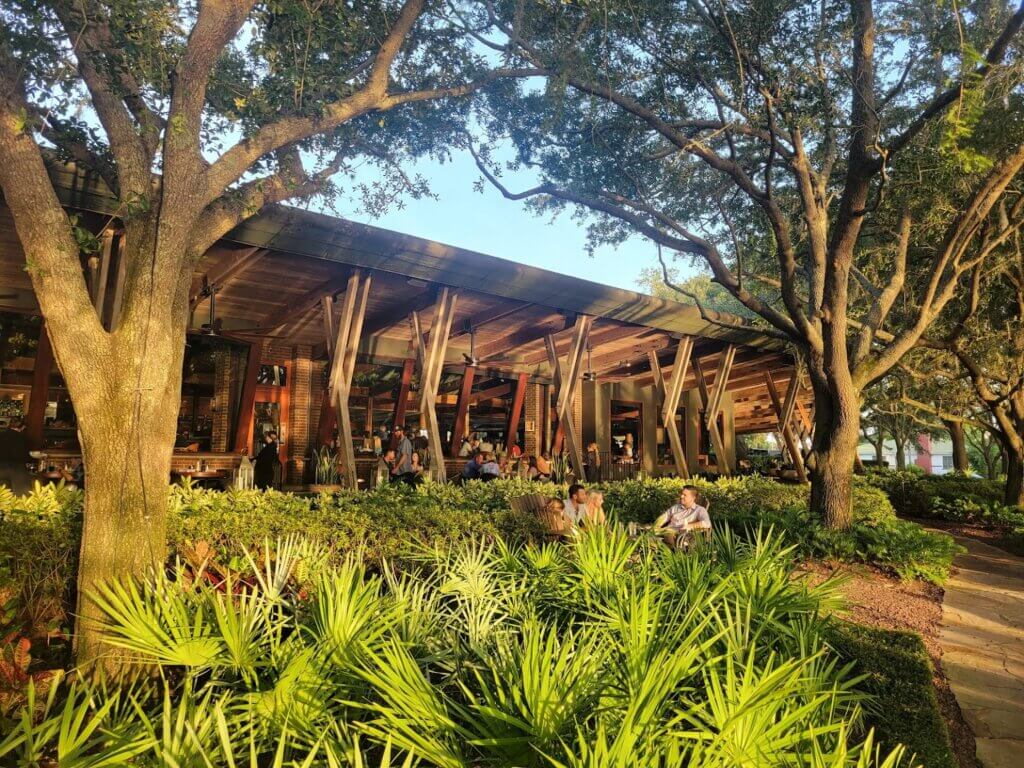 Back Patio of the Hillstone