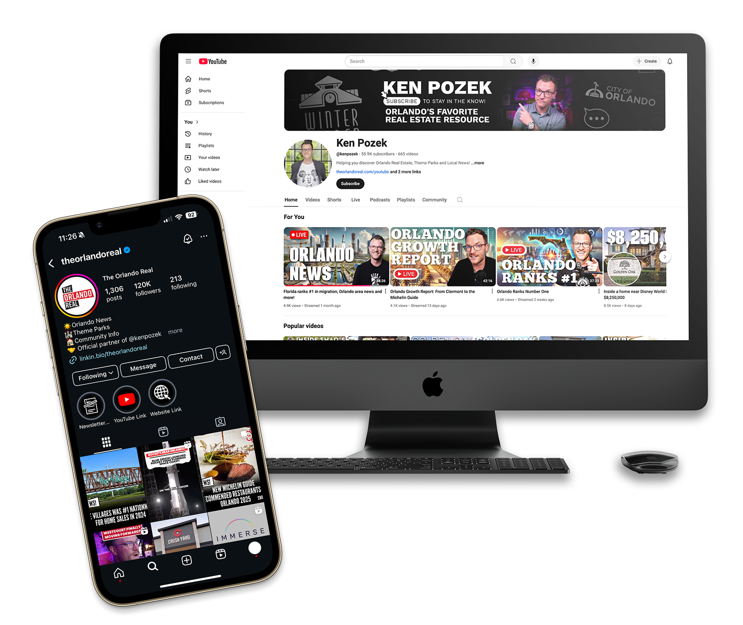 iphone and mac mockup
