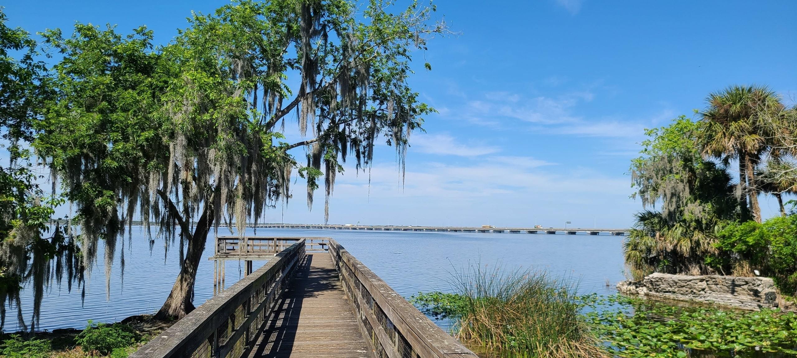 Boardwalk to Lake Jesup, just outside of Lake Mary, FL